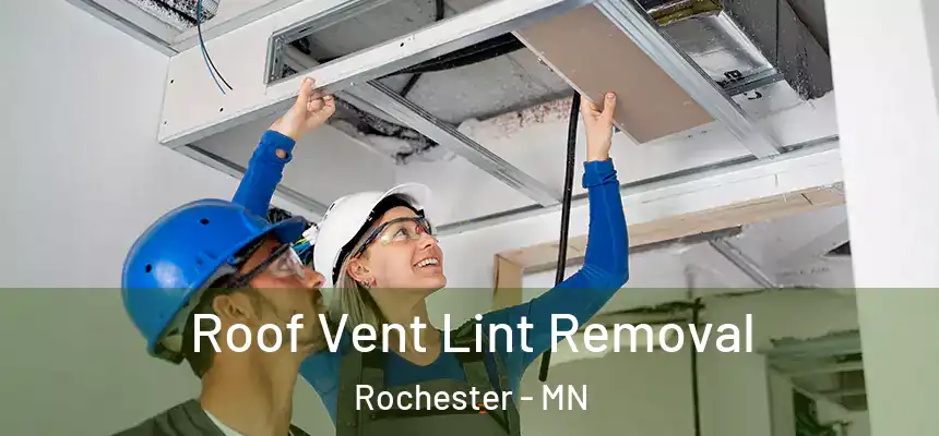 Roof Vent Lint Removal Rochester - MN